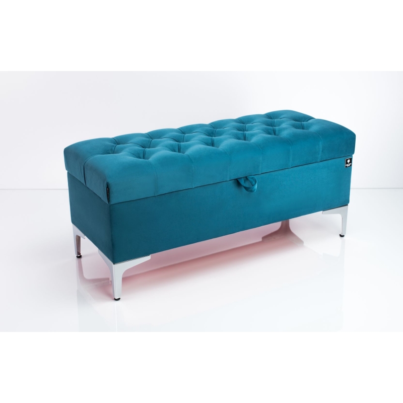 Tufted Storage Bench